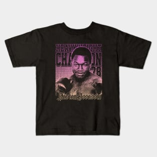 Larry Holmes Distressed Gradient 5 Kids T-Shirt